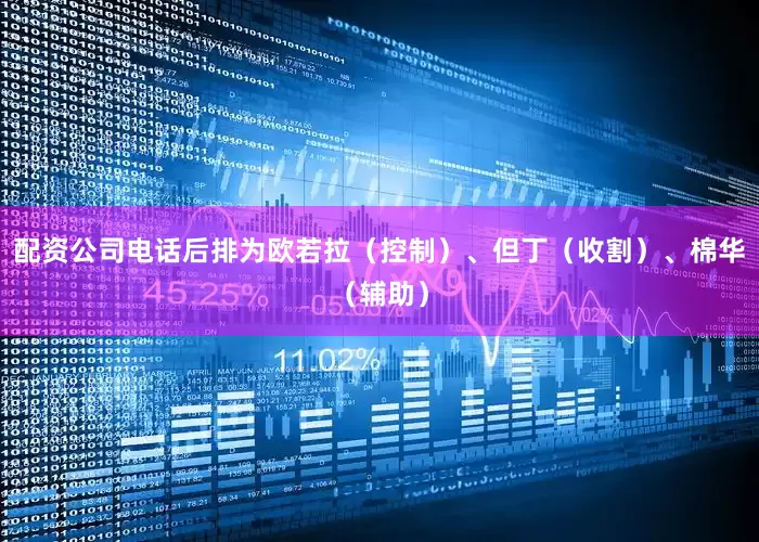 配资公司电话后排为欧若拉（控制）、但丁（收割）、棉华（辅助）